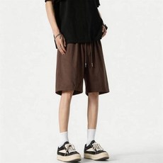 運動短褲 男款, 咖色