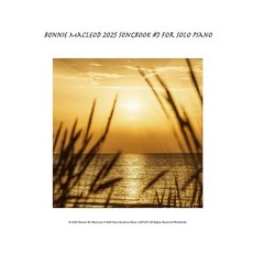 (英文圖書)Bonnie MacLeod 2025 Songbook #3 for Solo Piano 平裝版, Independently Published, 英文
