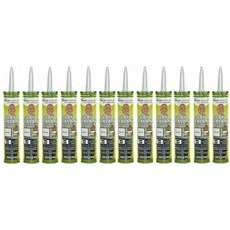 디코어 501LSW 12개 세트 셀프 레벨링 랩 실란트 흰색 10.3온스 튜브 RV 지붕 수리