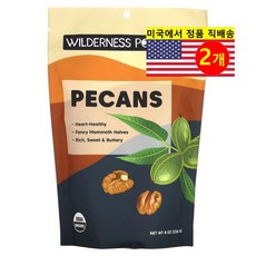 Wilderness Poets 오가닉 피칸 226g 1개, 2개