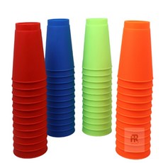 파라스토어 스포츠용 스택킹컵 12입 컵타컵, 블루