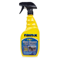 Rain-X 潤克斯 玻璃清潔撥水劑 5071268 680ml 二合一去油膜驅水 雨天視野提升 庫柏蒂諾, 1個