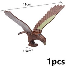 원목장난감 패턴 블럭 무지개 장난감 숲소리 교구 발도로프 나무 발도르프, Dark Brown-Eagle