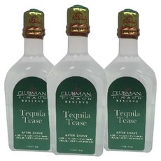 클럽맨 리저브 데킬라 티즈 에프터쉐이브, 177ml, 3개