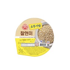 오뚜기 오뚜기밥 찰현미, 6개, 210g