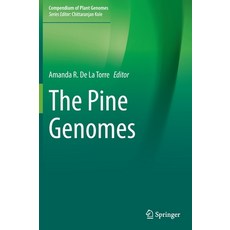 (영문도서) The Pine Genomes Hardcover, Springer, English, 9783030933890