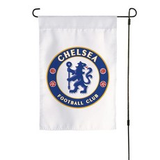 Desert Cactus Chelsea FC 정원 깃발 - 48.3 x 30.5cm(19 x 12인치) 풋볼 런던 블루 라이온스 배너 야외 디스플레이 및 이벤트용 (정원 깃발