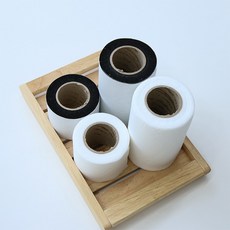 10마 5cm/10cm 접착 실크심지 롤테이프 2종 C0, 블랙, 1개