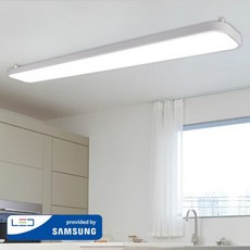 오스람 LED 주방등 60W 천장등 조명 전등 플리커프리 (설치설명서 포함), 화이트