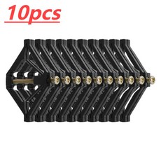 10/50개 86형 벽면 콘센트 나사 DS-JU 박스 스위치 수리 벽 하단 지지대 도구 조절 고정, Bla 10pcs