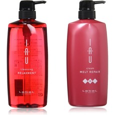 LebeL 르벨 이오 릴랙스먼트 샴푸 & 멜트 리페어 트리트먼트 세트 600mL, 1개