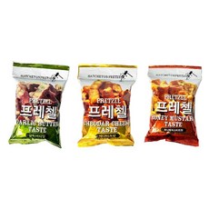 미성 프레첼 3종 혼합, 3개, 85g