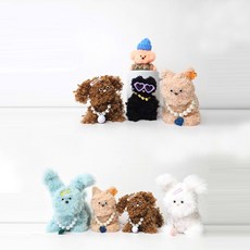 사이즈UP 모루인형 DIY 만들기 풀세트, 곱슬모루 풀세트, 1개