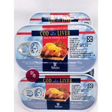 TRITON 冰島 鱈魚肝 富含維生素 A&D