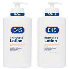 E45 모이스춰라이징 로션, 2개, 500ml