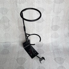 噴槍支架 可放上杯噴槍、側杯式噴槍, 1個, 黑色槍架（本產品不含噴槍&濾紙）