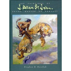(영문도서) Paintings of J Allen St John: Grand Master of Fantasy Hardcover, Vanguard, English, 9781887591881