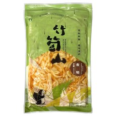 竹山鎮農會 香筍 嚴選台灣竹山竹筍 口感清脆爽口 真空包裝, 375g, 1個