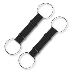 캐리어 고정 밴드 고무줄 벨트, 2개, 블랙+블랙