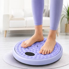 뱃살안녕 발지압 스텝보드 트위스트 다이어트 혈액순환 복부 코어, 블루