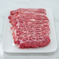 행복한돈 국내산 냉동 돼지LA갈비 1kg 갈비구이 갈비찜용, 1개