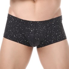 남성 글리터 퀸즈 레이브 반바지 팬티 로우 라이즈 란제리 나이트 복서 브리프