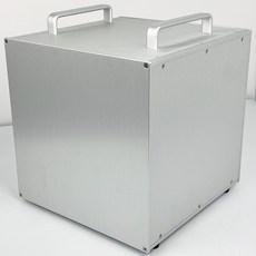 全白色hifi美標外殼 電源濾波器全鋁機殼 多用途隔離牛鋁機箱, 前後空白