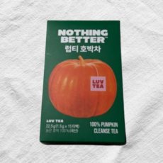 낫띵베럴 럽티 호박차 늙은호박 베타카로틴, 1.5g, 15개입, 1박스