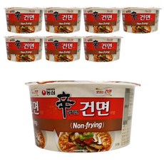 Nongshim 農心 韓國境內版 非油炸辛拉麵 77g, 8入