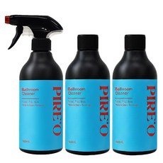 피레오 욕실청소용 세정제 화장실 물때 찌든때 제거, 500ml, 3개