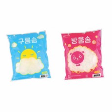 만들기솜 구름 방울솜 구름솜 미술솜, 구름 솜 (P0000GRJ)