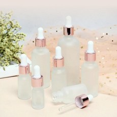 스포이드 공병 화장품 앰플 세럼 오일 소분 유리병 휴대용, 1개