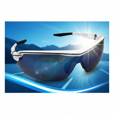 미러렌즈 플라스틱 자전거 라이딩 눈 보호 보안경, 1개