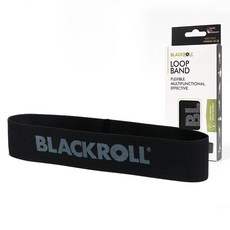 독일 블랙롤 루프밴드 스쿼트 힙업밴드 바레 필라테스 밴드, 블랙(레벨6), 1개