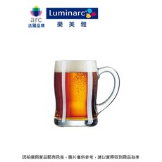 班尼頓啤酒杯420cc 連文餐具 啤酒杯 玻璃杯 水杯 馬克杯 AC61619, 1個