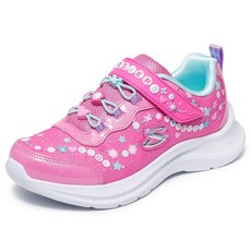 스케쳐스 Skechers 여아용 점프스터 2.0-베스티 포에버 스니커즈 핑크/멀티 11 소아