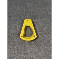 바인딩 스트랩 M 조절 벨트 버클 교체 백보드 조절기, 1개, 옐로우