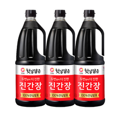 두번달여더진한 진간장 1.7L 3개