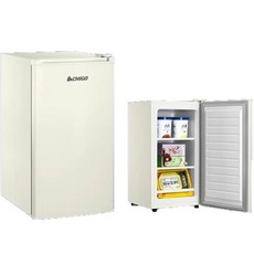 SHIGO 立式冷凍櫃 BD-90 90L容量 0~-18°C 冷凍庫 390x430x710mm, 乳白