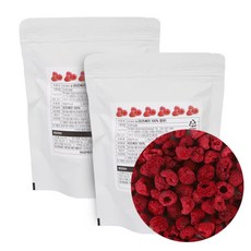 동결건조 라즈베리 홀 30gx2개, 2개, 30g