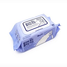 [GB가빈스토어] 화이트보드 클리닝 티슈 30매 글라스보드마카 보드마카 화이트보드크리너