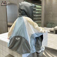 男童夏季防曬衣2025新款兒童薄外套6到12歲輕薄透氣防曬衣