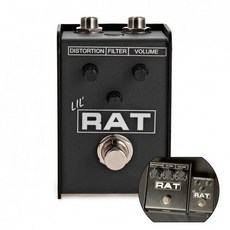 855973 디스토션 이펙터 페달 RAT2, LiL RAT 미니RAT2, 1개