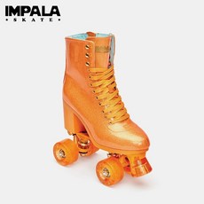 성인 인라인 보도 성인용 라이트스피드 호주본사매입 쿼드, 1개, MARAWA SPARKLE ORANGE