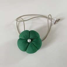 美容狗寵物手工頭帶, 綠色