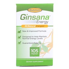 Ginsana Pharmaton 人蔘能量錠保健膠囊, 105顆, 1罐