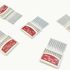 국산 공업용 쌍침 바늘 미싱바늘 상침용 재봉틀 DPx5 (바늘10개입), 1개