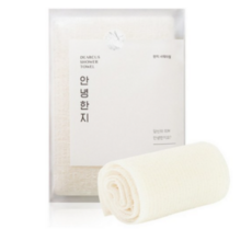 디어커스 안녕한지 저자극 샤워타월, 혼합색상