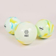 니스포 리듬체조 공 멀티컬러-블루옐로우 사이즈선택, B/Y컬러 6인치, 1개