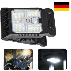 스마트 감지 태양광 클립등 태양광 센서 집게등, 1개